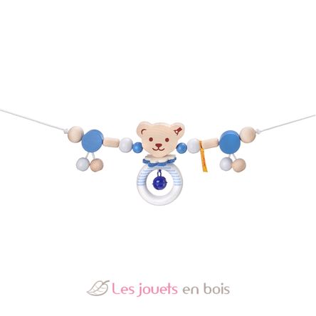Chaîne pour poussette Ours Steiff bleu SE64305 Selecta 7
