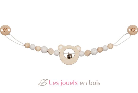 Chaîne poussette tête d'ours blanc GK65213 Goki 1