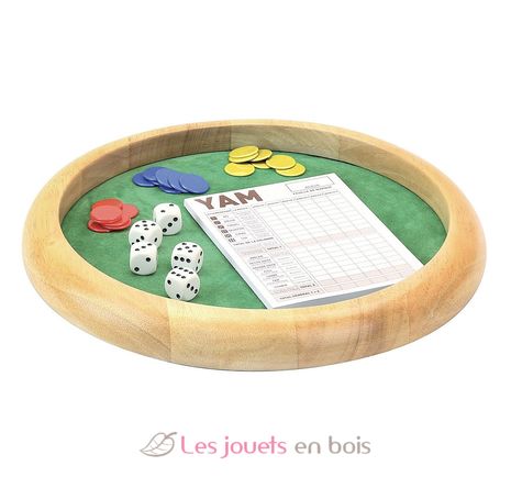 Piste de dés en bois JJ66470 Jeujura 1