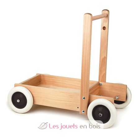 Chariot de marche en bois massif EG700105 Egmont Toys 1