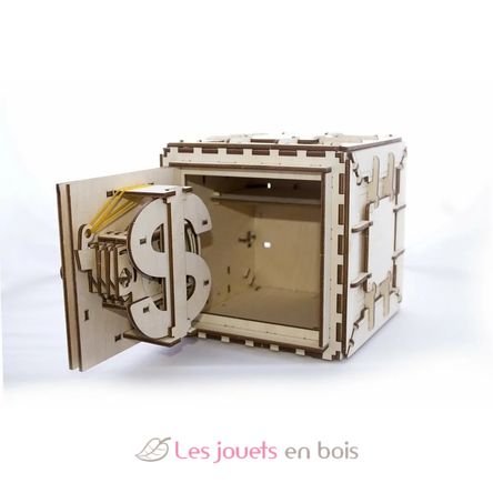 Puzzle 3D Coffre-Fort U-70011 Ugears 4