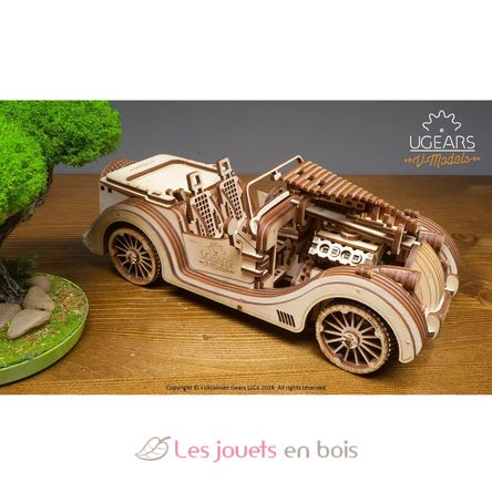 Puzzle 3D Roadster VM-01 U-70052 Ugears 6