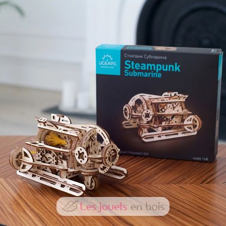 Puzzle 3D Mini Sous-marin Steampunk U-70229 Ugears 7