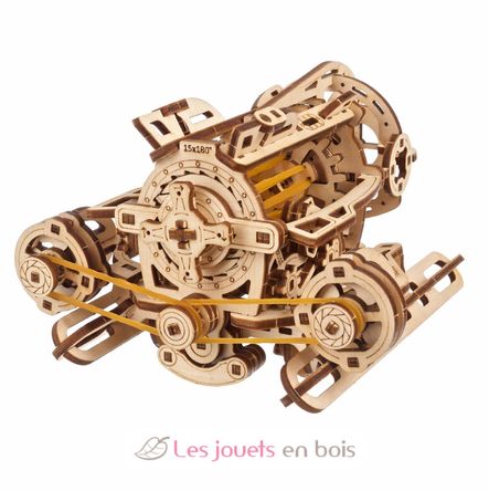 Puzzle 3D Mini Sous-marin Steampunk U-70229 Ugears 2