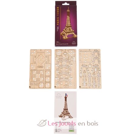 Puzzle 3D Mini Tour Eiffel U-70249 Ugears 4