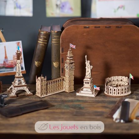Puzzle 3D Mini Tour Eiffel U-70249 Ugears 8