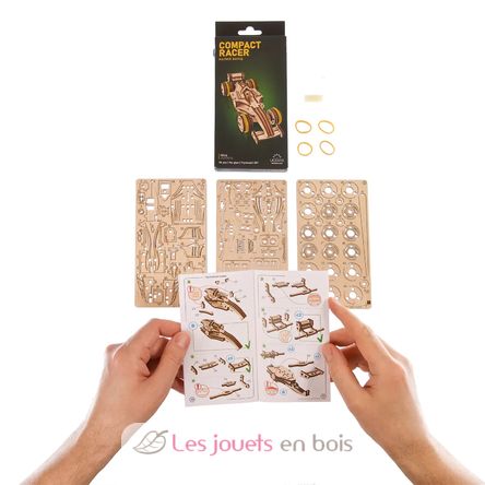 Puzzle 3D Mini bolide U-70252 Ugears 6