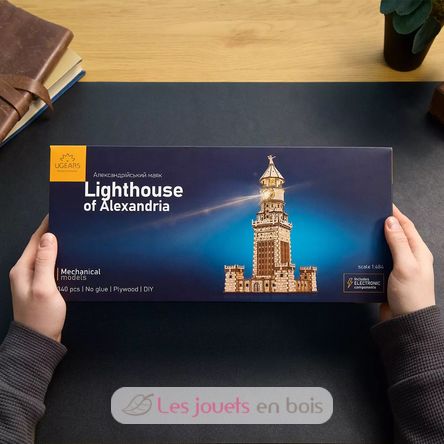 Puzzle 3D Phare d'Alexandrie U-70254 Ugears 11
