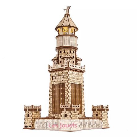 Puzzle 3D Phare d'Alexandrie U-70254 Ugears 1