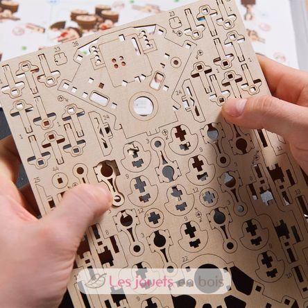 Puzzle 3D Moteur V8 U-70264 Ugears 7