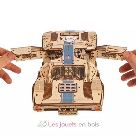 Puzzle 3D UGT-24 Voiture d'Endurance U-70267 Ugears 2