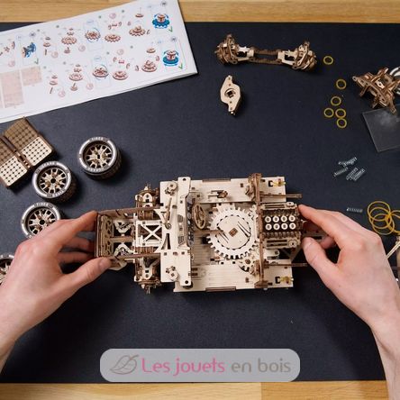 Puzzle 3D UGT-24 Voiture d'Endurance U-70267 Ugears 5