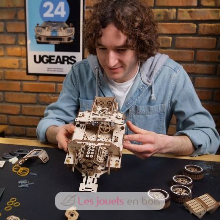 Puzzle 3D UGT-24 Voiture d'Endurance U-70267 Ugears 6