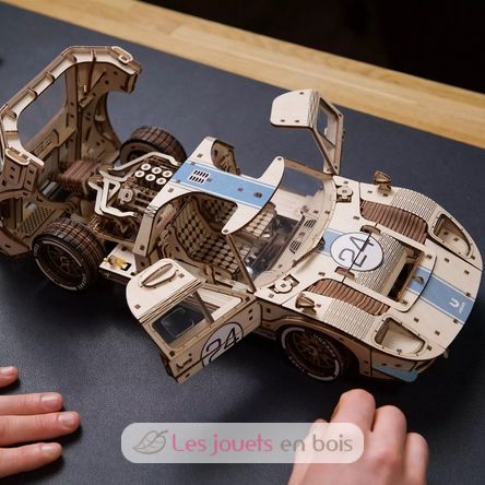 Puzzle 3D UGT-24 Voiture d'Endurance U-70267 Ugears 7
