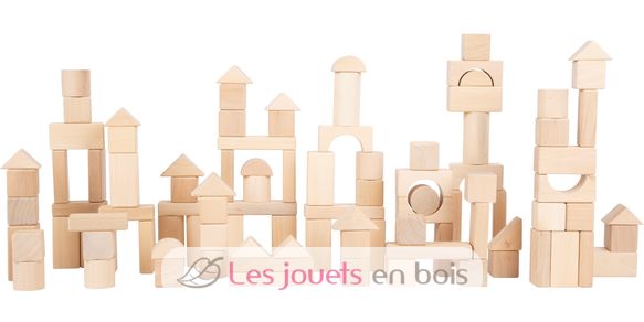 Blocs de construction Naturel 100 pcs LE7073 Small foot company 2