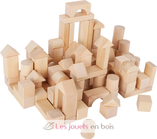 Blocs de construction Naturel 100 pcs LE7073 Small foot company 1