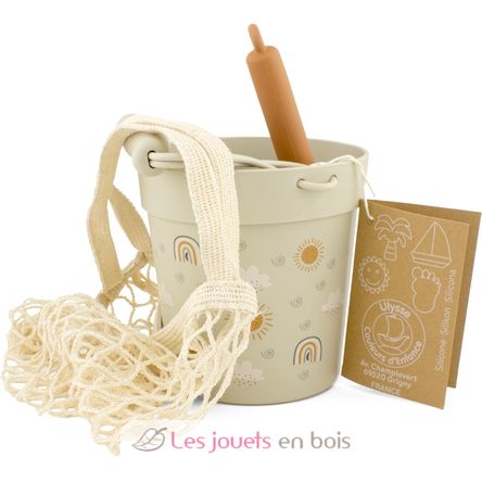 Seau de plage en silicone Arc-en-ciel UL7105 Ulysse 4
