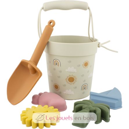 Seau de plage en silicone Arc-en-ciel UL7105 Ulysse 1