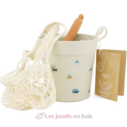Seau de plage en silicone La Mer UL7106 Ulysse 4