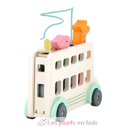 Jeu d’éveil en bois Bus’Animo V7106 Vilac 4