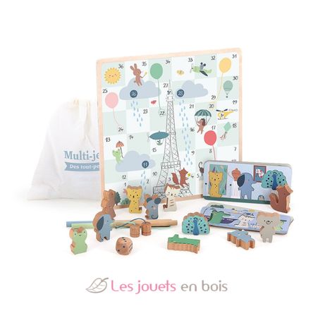 Coffret multi-jeux des tout-petits Sarah Betz V7117 Vilac 2