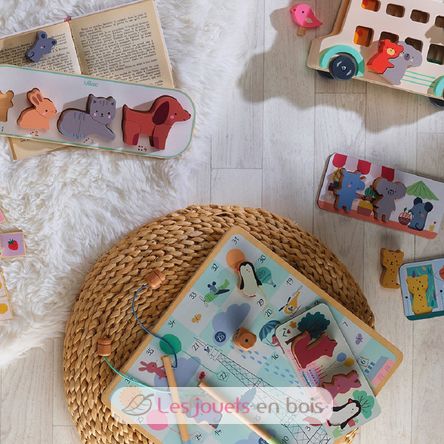 Coffret multi-jeux des tout-petits Sarah Betz V7117 Vilac 6