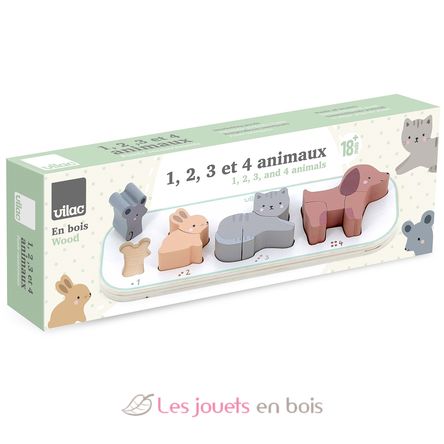 Encastrement J’apprends à compter les animaux V7118 Vilac 7