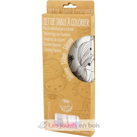 Set de table à colorier - Sirène UL7119 Ulysse 3