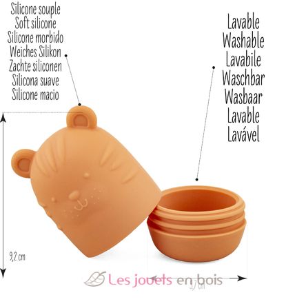 Jouets bain silicone Animaux Ludi'eau UL7124 Ulysse 2
