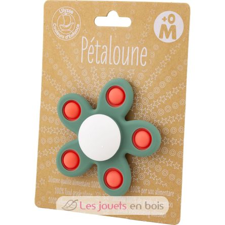 Spinner fleur Pétaloune Pop verte UL7128 Tiger Tribe 5