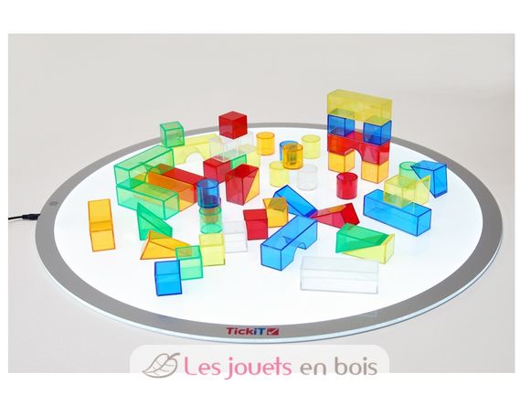 Blocs de couleur translucides 50 pcs TK-73083 TickiT 4