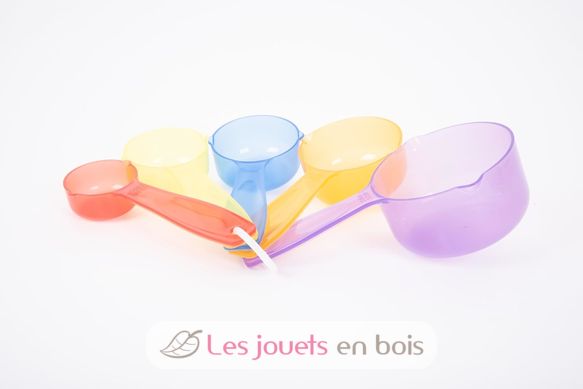 Tasses à mesurer translucides TK-73125 TickiT 3