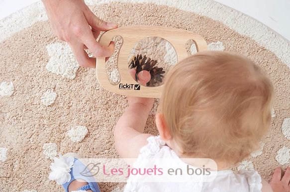 Loupe à poignées en bois TK-73363 TickiT 4