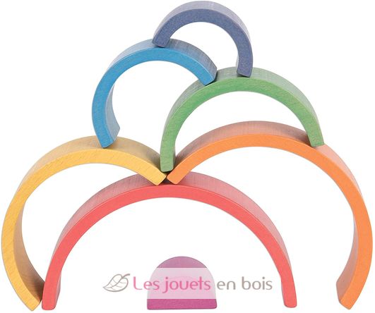 Petit arc-en-ciel en bois TK-73412 TickiT 4