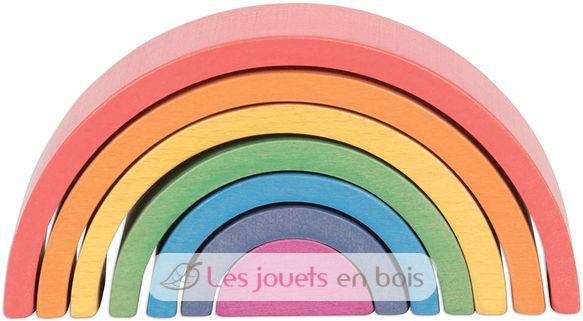 Petit arc-en-ciel en bois TK-73412 TickiT 1