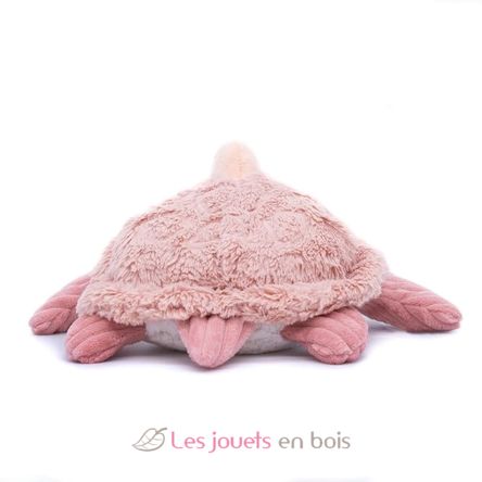 Peluche maman bébé tortue rose DE73501 Les Déglingos 7