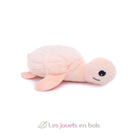 Peluche maman bébé tortue rose DE73501 Les Déglingos 8