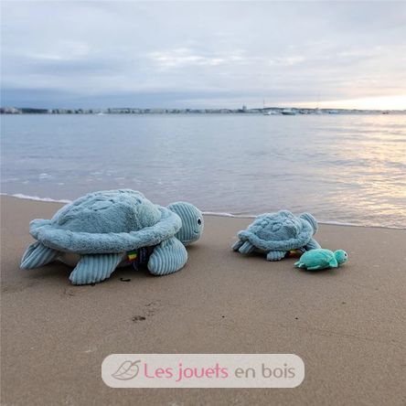 Peluche tortue Sauvenou maman et son bébé terracotta - Les Ptipotos –  Deglingos