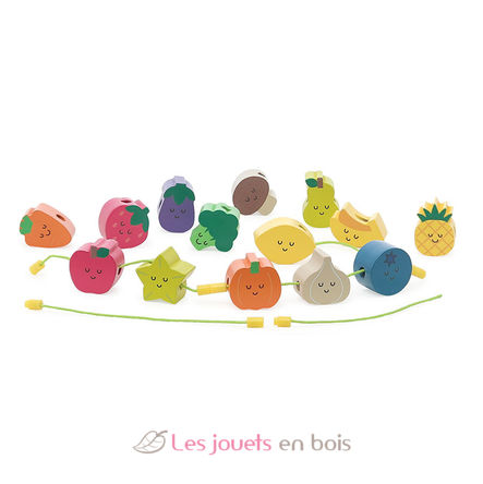 Perles en bois Tutti frutti V7416 Vilac 3