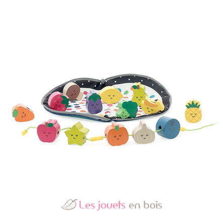 Perles en bois Tutti frutti V7416 Vilac 7