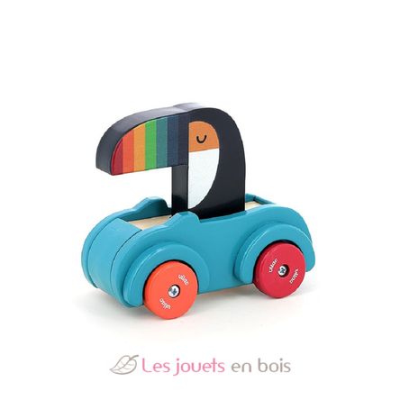 Voiture pouet pouet Toucan V7426K Vilac 4
