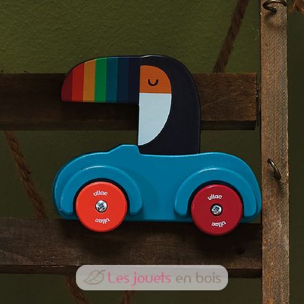 Voiture pouet pouet Toucan V7426K Vilac 5