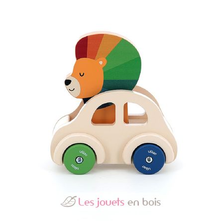 Voiture pouet pouet Lion V7426Y Vilac 3
