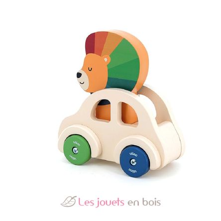 Voiture pouet pouet Lion V7426Y Vilac 5