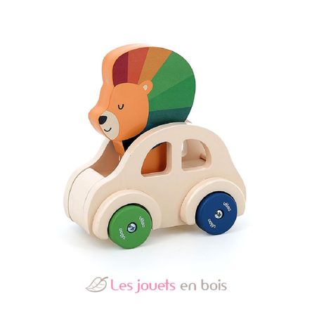 Voiture pouet pouet Lion V7426Y Vilac 2