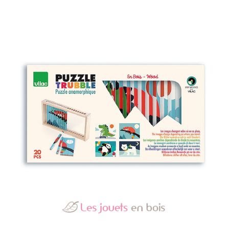 Puzzle 4D Les animaux V7427 Vilac 12