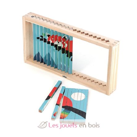 Puzzle 4D Les animaux V7427 Vilac 4