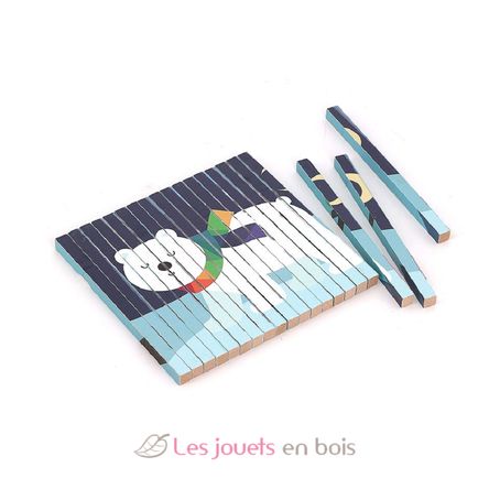 Puzzle 4D Les animaux V7427 Vilac 6