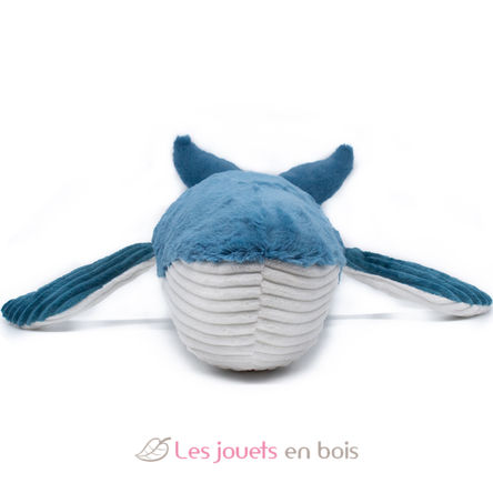Peluche Ptipotos Baleine maman bébé bleue DE74301 Les Déglingos 3