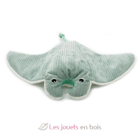 Peluche Ptipotos Raie manta et son bébé menthe DE74400 Les Déglingos 3